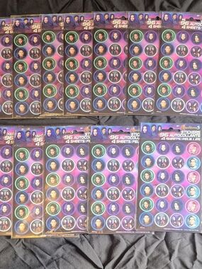 Disney Descendants 3 Sticker Sheets Lot Bulk 14 Packs Party Favors Craft